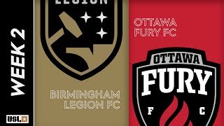 Birmingham Legion FC vs Ottawa Fury FC: March 16th, 2019