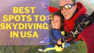 Best Spots For Skydiving In The USA