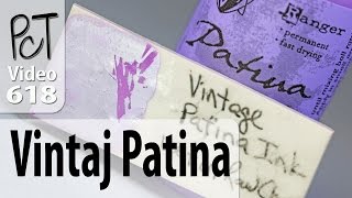 Testing Vintaj Patina Ink on Raw Polymer Clay