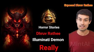 *Exposed* @dhruvrathee  | jim carrey illuminati without laugh track | Horror Sto