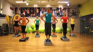 ZUMBA STEP cumbia / salsa / flamenco - La isla bonita ( Madonna )