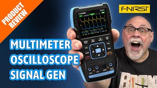 FNIRSI 2C53T - 3 in 1 - Multimeter, Oscilloscope & Signal Generator Review