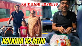 12301 Howrah To New Delhi Rajdhani Express | Howrah To New Delhi | 3rd AC Full Journey | IRCTC Food