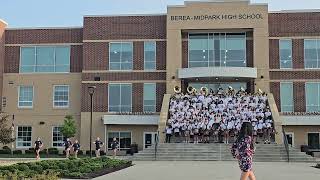 BMHS Berea-Midpark High School Titan Marching Band at BCSD Staff Convocation August 15, 2024