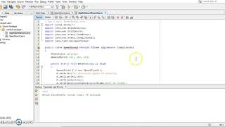 Converting a Java GUI application program to an Applet
