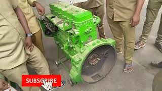 Engine spare parts of a bus a clean explanation in telugu