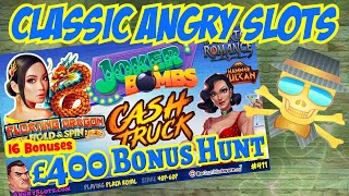 Classic Angry Slots - £400 SLOTS BONUS HUNT - **16 Bonuses** - Hammer of Vulcan, Chicago Gold & more