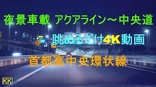 Driving on the Tokyo Expressway at night #3