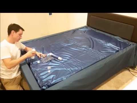 Waterbed Mattress installation from Aquaglow Waterbeds Waterbed Mattress installation from Aquaglow Waterbeds