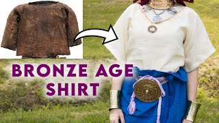 How To Make a Bronze Age Shirt Inspired by Danish Grave Finds