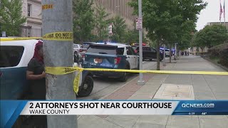 Two attorneys shot near NC courthouse