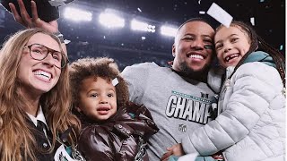 Who is Saquon Barkley's fiancée Anna Congdon_Saquon Barkley's Winning Romance With Fiancée