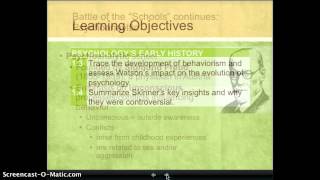 Chapter 1 - Psychology's Early History Part 2