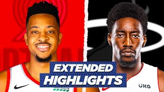 TRAIL BLAZERS at HEAT | EXTENDED GAME HIGHLIGHTS | 2021 NBA Season