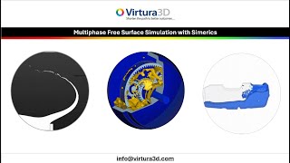 Simerics Free Surface Multiphase VOF Simulation