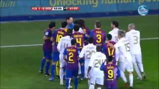 El Clasico -  Real Madrid vs. Barcelona // Most Heated Moments { Fights, Brawls, Fouls }
