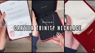 REVIEW Cartier Trinity Necklace after 1 year