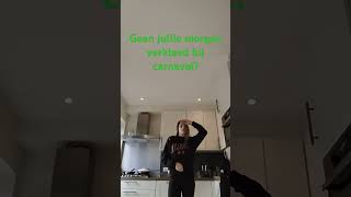 Ik ga verkleed bij carnaval als m\u0026m 😂😜