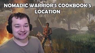 Nomadic Warrior's Cookbook 5 Location in elden ring tutorial Guide