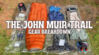 The John Muir Trail | Gear Breakdown