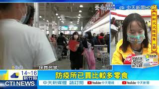 【每日必看】憂疫情狂燒被關在家? 婆媽擠爆市場搶買年貨@中天新聞CtiNews 20220129