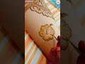 hibiscus flower mehndi|hibiscus mehndi||#shorts #mehndishorts #Mehndidesign