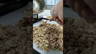 homemade granola #healthyfood #granola #veganrecipes