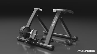 Alpcour Magnetic Bike Trainer Stand - Setup & Installation