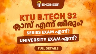 KTU BTECH S2 2024 SCHEME ACADEMIC CALENDAR | MR ENGINEER