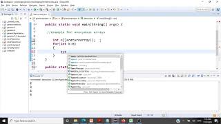 Java Programming - Introduction to Anonymous Arrays - Returning Anonymous Arrays - CSE1007