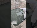 isolated footing of column 🚧👷‍♂️⛏️ construction footing concrete