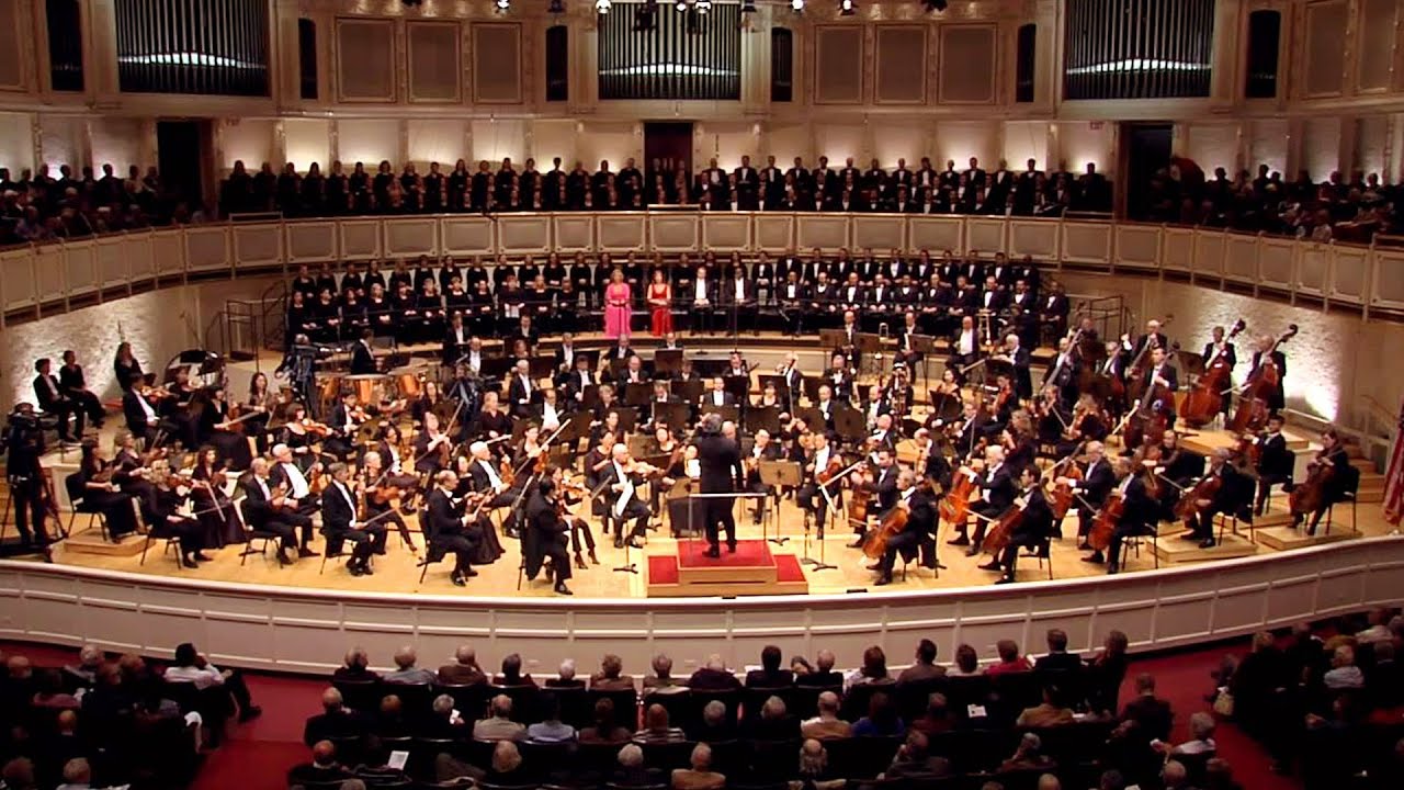 Beethoven 9 - Chicago Symphony Orchestra - Riccardo Muti - YouTube