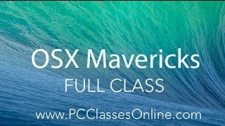 OSX Mavericks - FULL CLASS