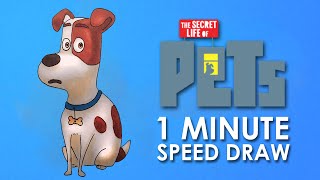 How To Draw Max From The Secret Life of Pets Step By Step Drawing Lesson Preview
