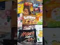 trying travel edition snacks from Thailand