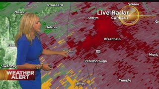 Tornado Warning For Southern NH