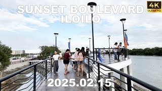 Iloilo Sunset Boulevard | 2025.02.15 |  Walk 4K at 60 fps