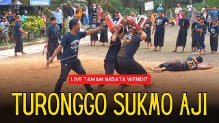 Caplokan Kalap Penonton Auto Kocar Kacir, TURONGGO SUKMO AJI Live WISATA WENDIT part 2