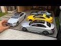 Most Realistic Mercedes Sedans Diecast Model Collection 1:18 Scale | Parking Mini Cars