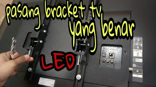 Cara pasang bracket tv LED