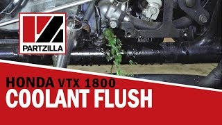 How to Do a Coolant Flush on a Motorcycle | Honda VTX 1800 | Partzilla.com