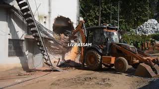 Eviction drive at Amchang  Wildlife Sanctuary in Guwahati