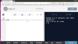 One Minute Python 002 - Input and Output (No Installation Required)