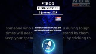 Virgo Horoscope| 03 Jan Zodiac | Astrology \u0026 Prediction of the Day | #Short #Rashifal #horoscope