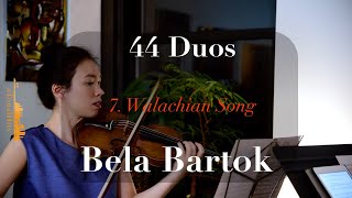 Bartok: 44 Duos for Violin,  7. \