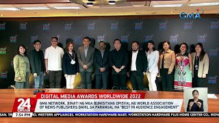 GMA Network, binati ng mga bumisitang opisyal ng World Association of News Publishers... | 24 Oras