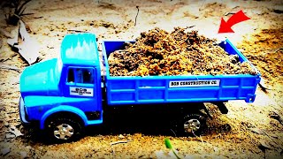 JCB 3DX fully loading sand HMT tractor | Swaraj FE 744 Tractor | @KidsCreators