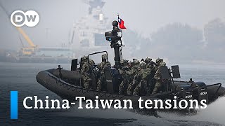 US offers Taiwan support after Chinese military incursions | DW News