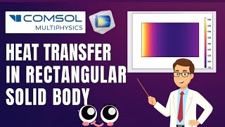 Simulating Heat Transfer in a Rectangular Solid Body | COMSOL Multiphysics Basic Tutorial #comsol