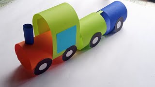 DIY Paper Train Tutorial | Fun and Simple Craft